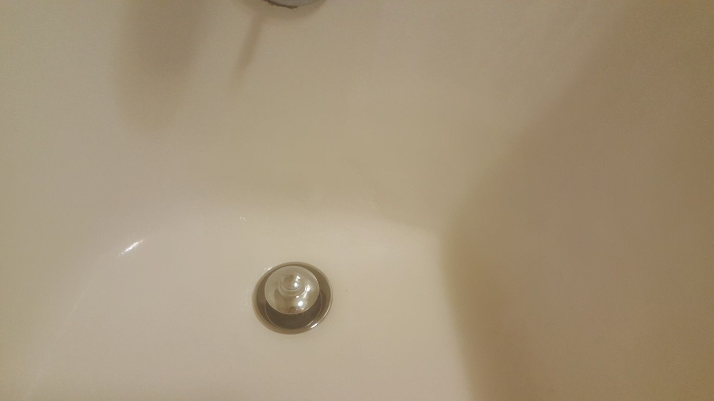 After - Repaired Bathtub