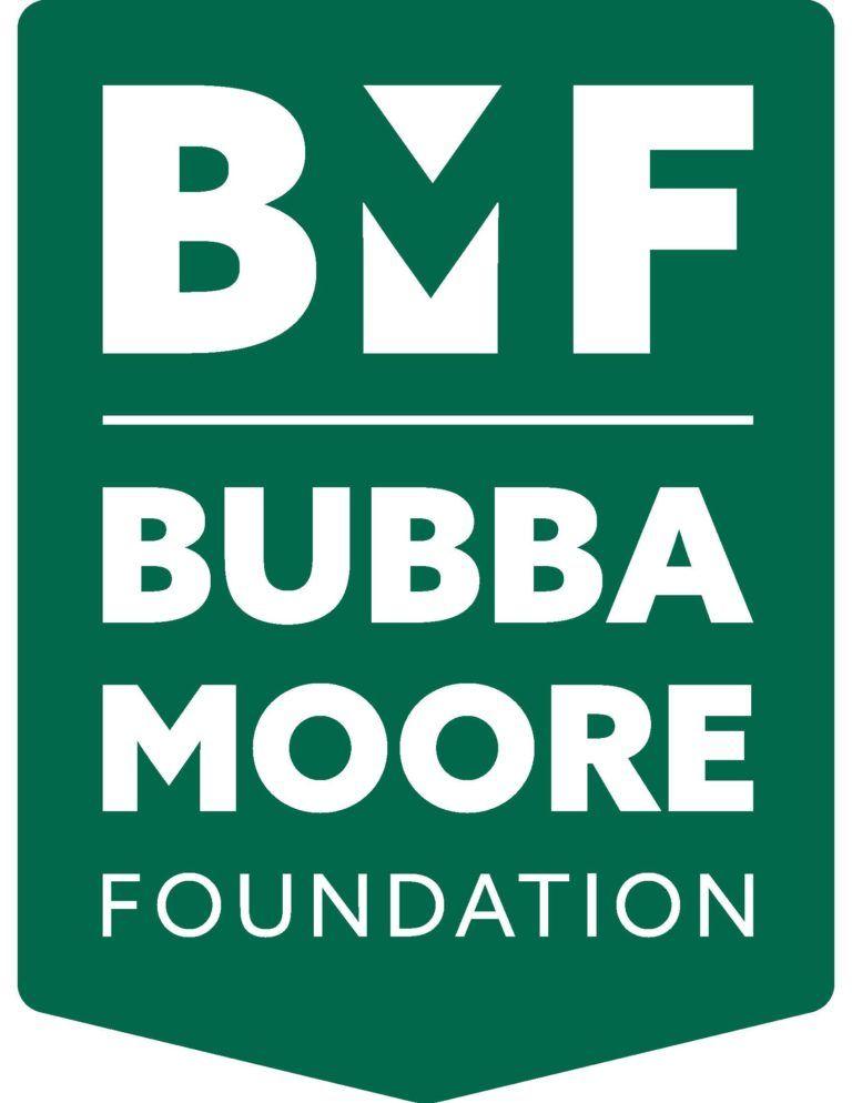 Green shield logo with white text: 