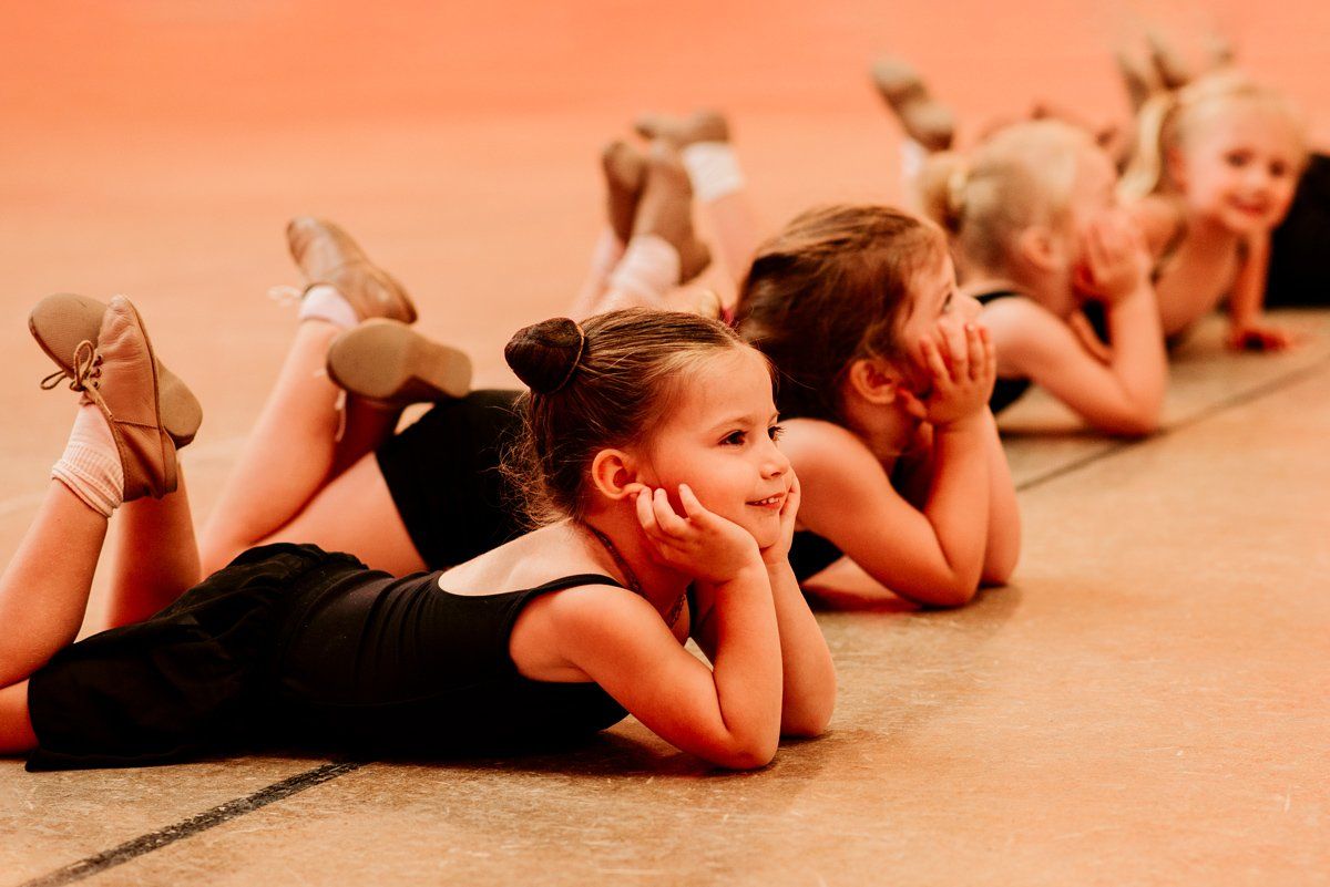 Young Girls in Ballet Class — Class Fees in Gateshead, NSW