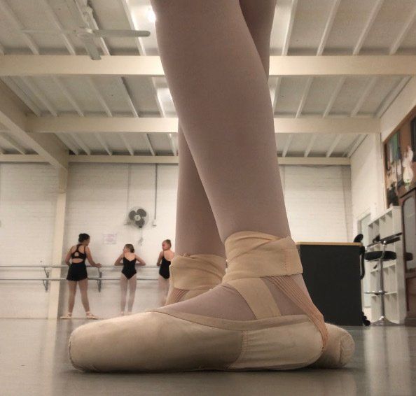 Ballerina in Position — Dance Classes in Gateshead, NSW