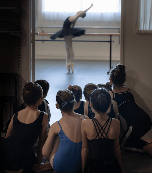 Girl Dancer Posing on Stage — Children’s Dance School in Gateshead, NSW