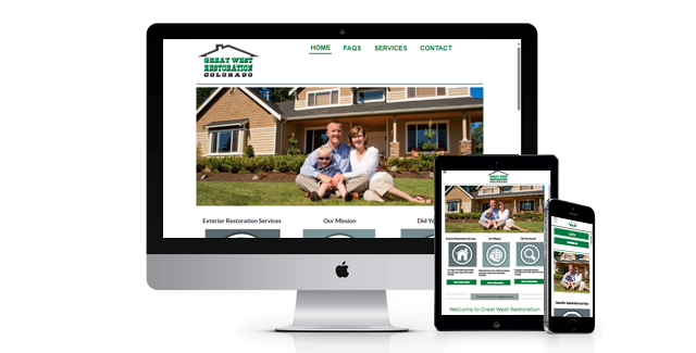 A computer monitor a tablet and a cell phone are shown