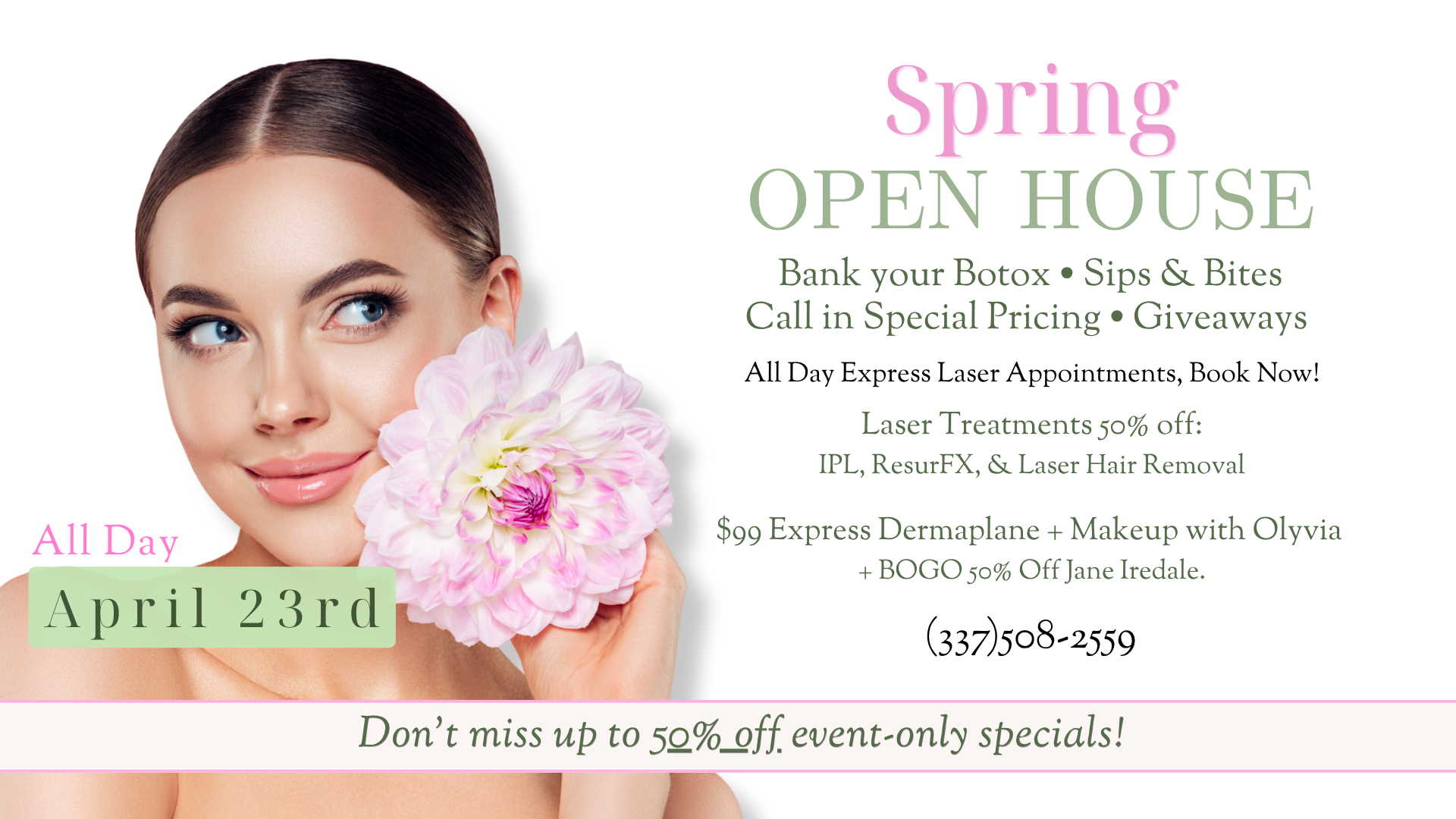 EVENT - Spring Open House in Lake Charles April 23