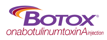 Botox brand logo with text 
