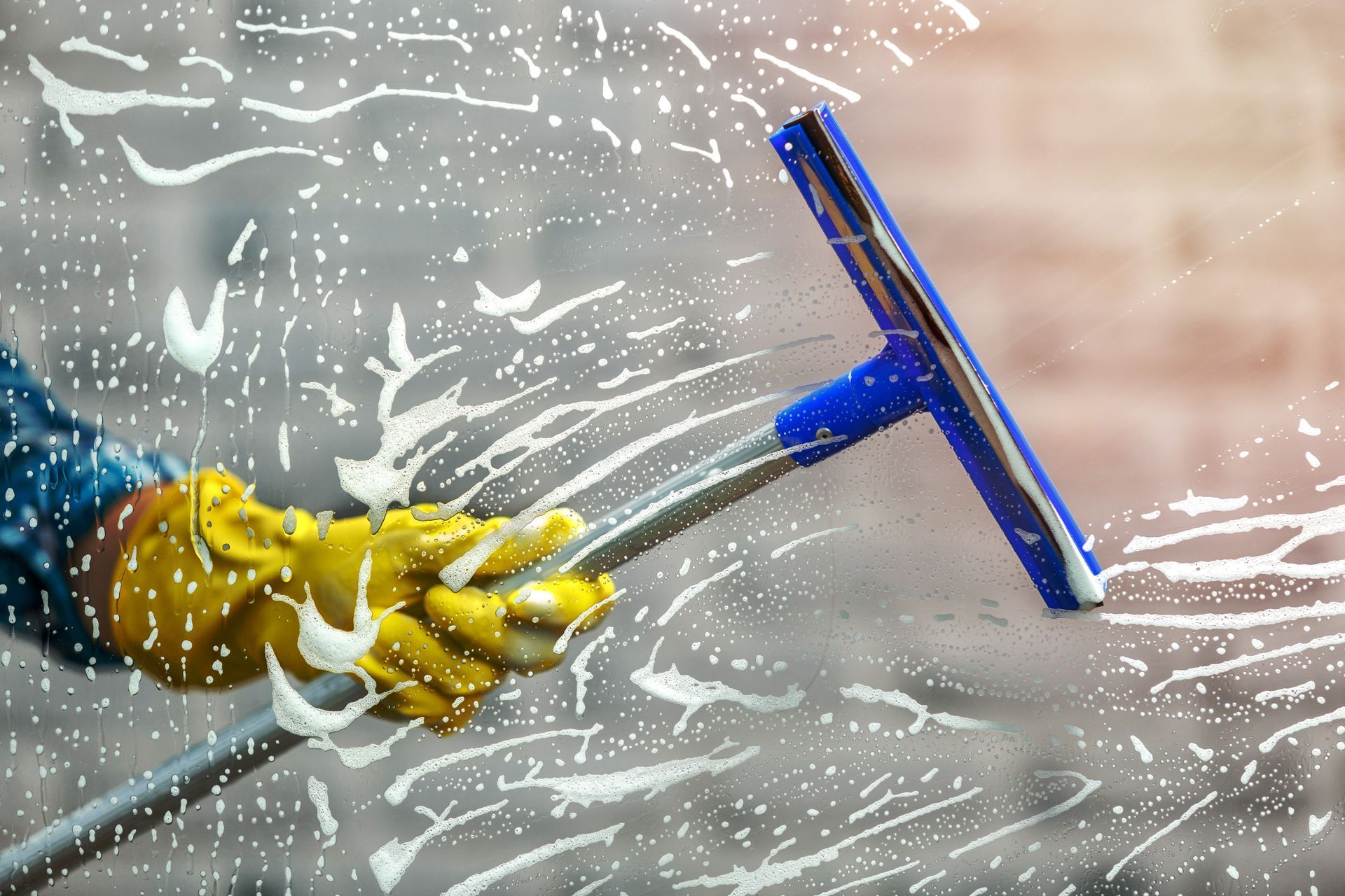 Cleaning a window