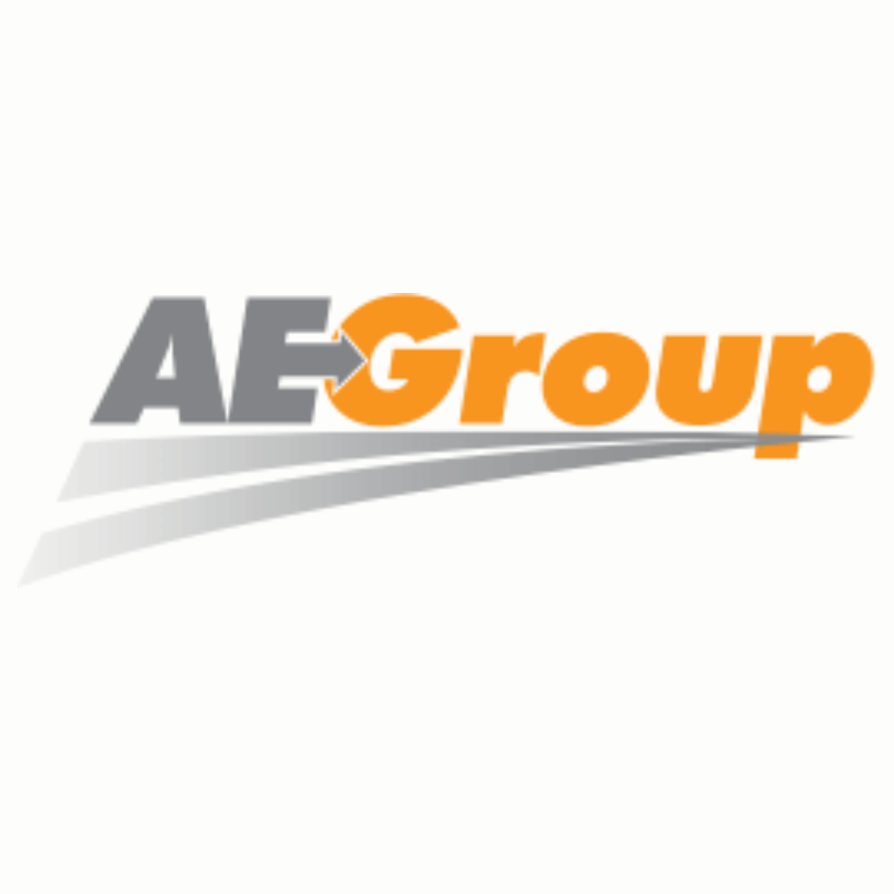 The ae group logo is orange and gray on a white background.