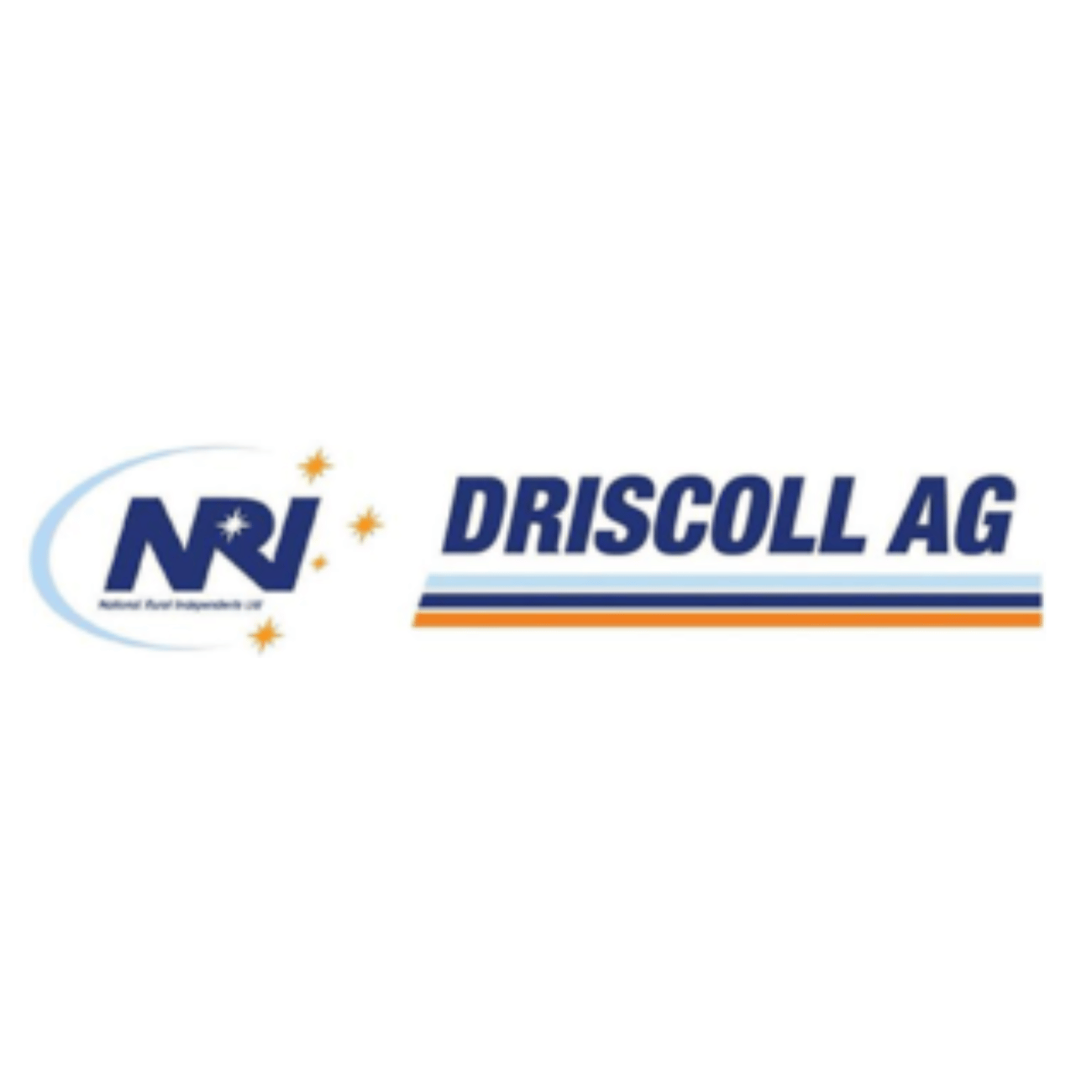 A logo for a company called nri driscoll ag