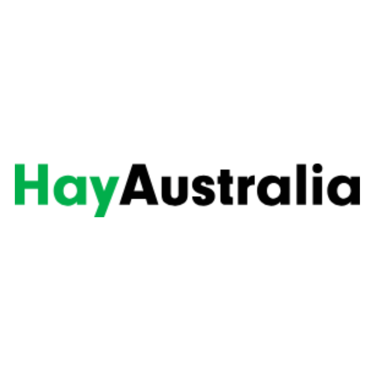 The hay australia logo is green and black on a white background.
