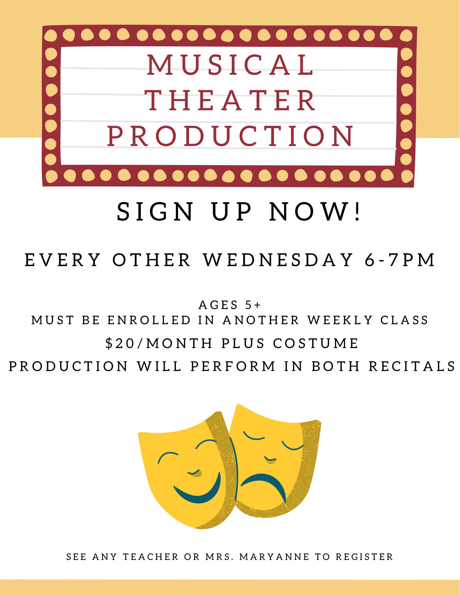 Musical Theater Production — Bensalem, PA — Ginny Lee Dance Studio
