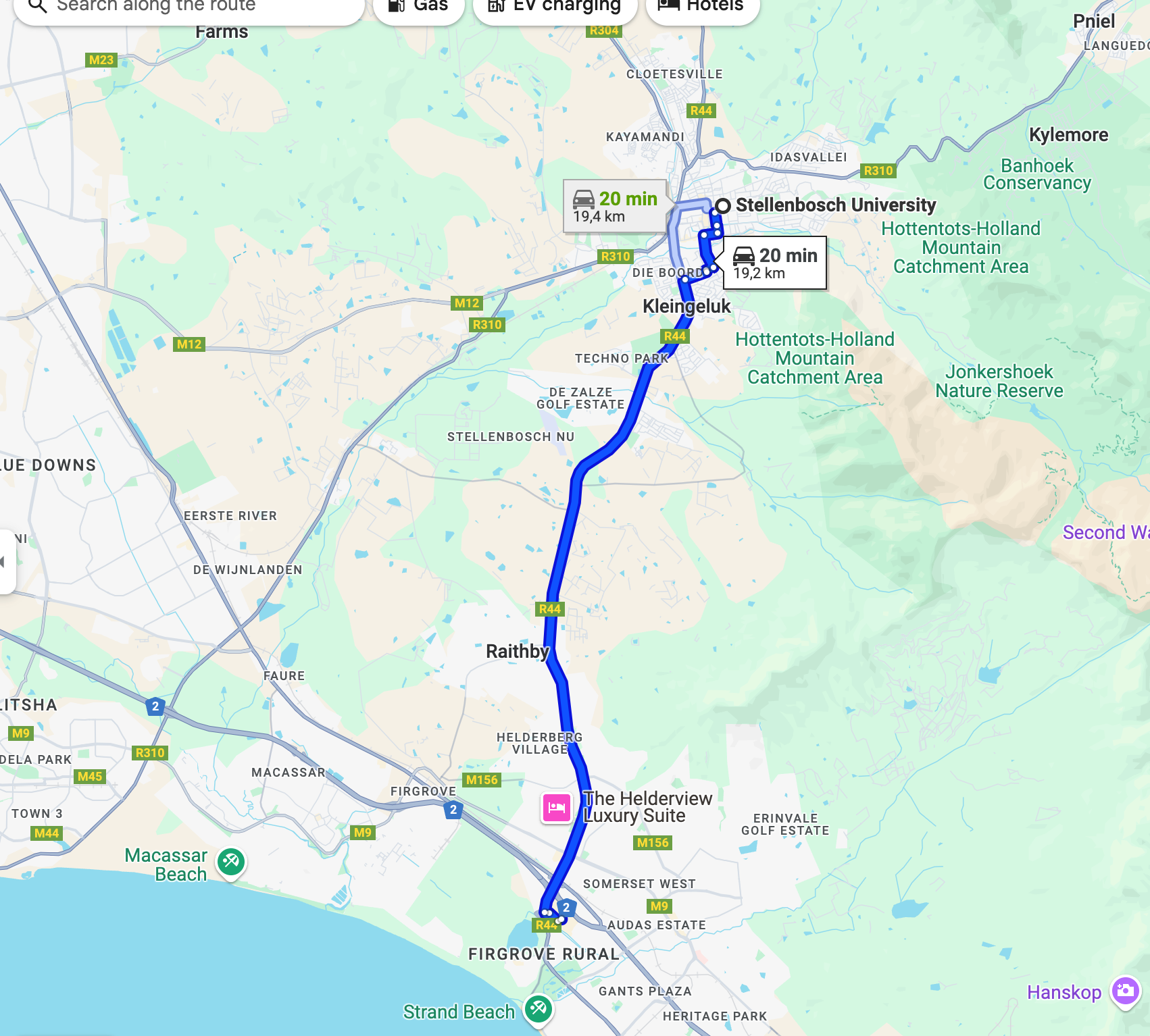 stellenbosch shuttle