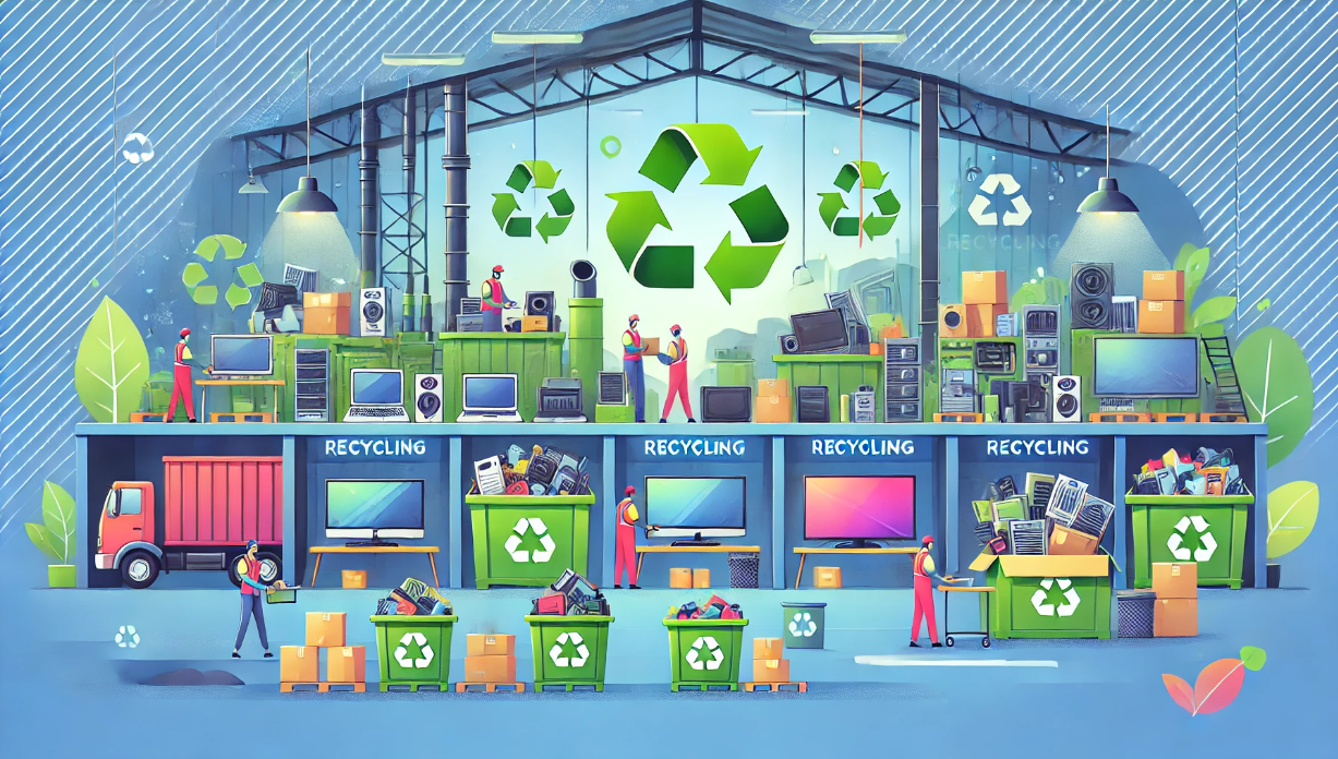 E-waste recycling service