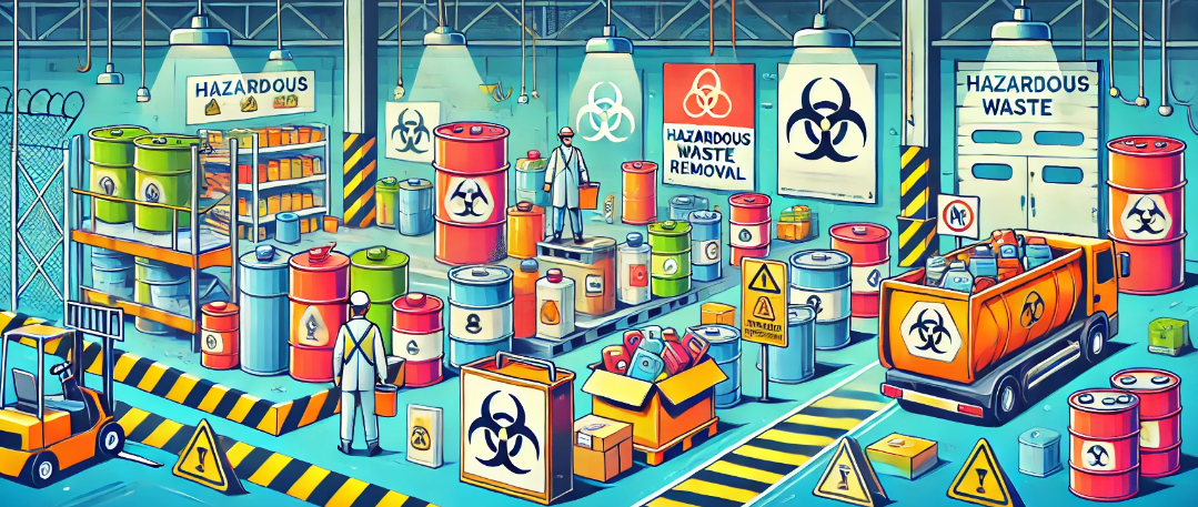 Hazardous waste removal