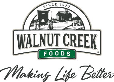 The logo for walnut creek foods is making life better.