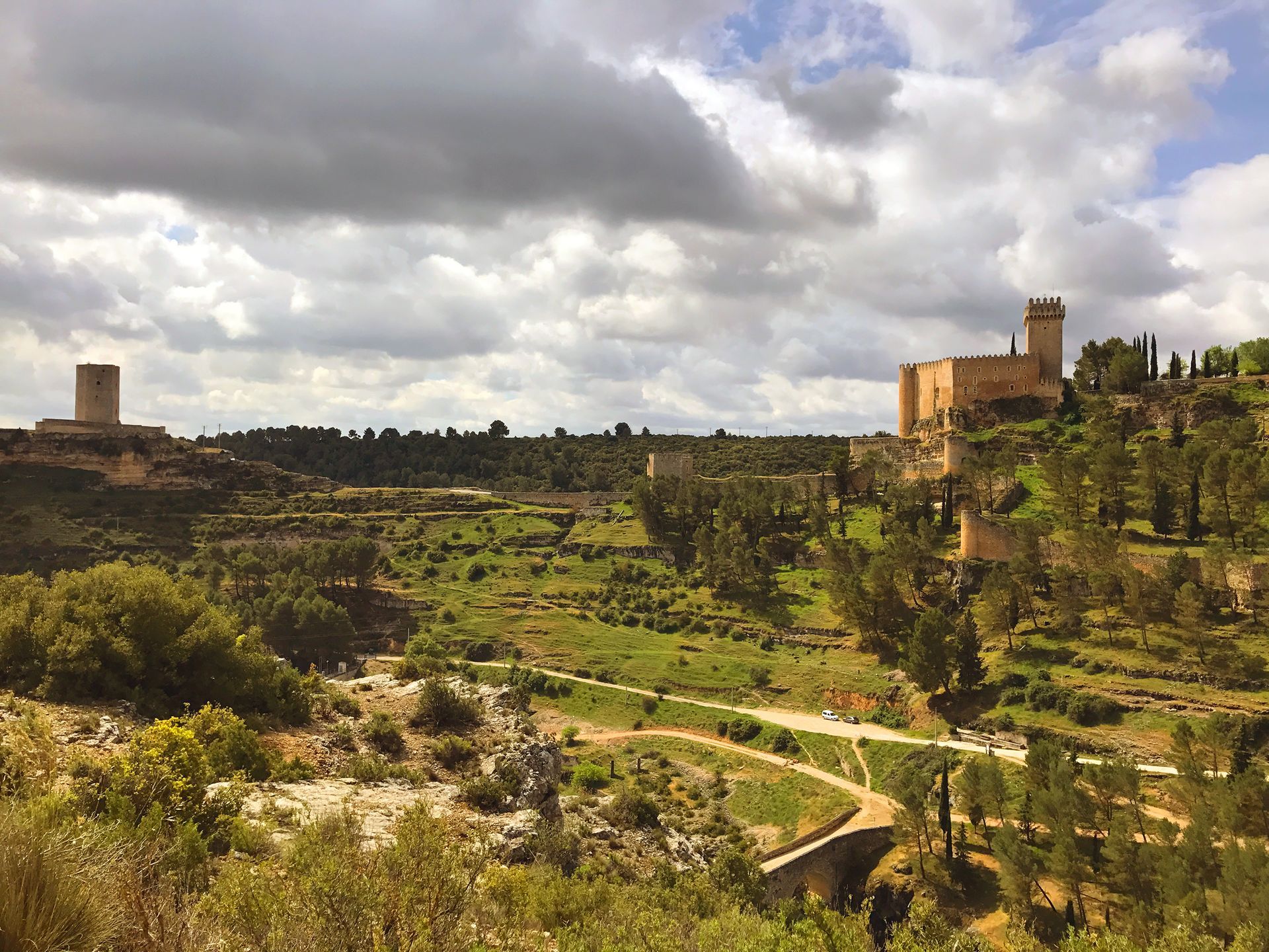 Vistas del Castillo desde la torre de los Alarconcillos