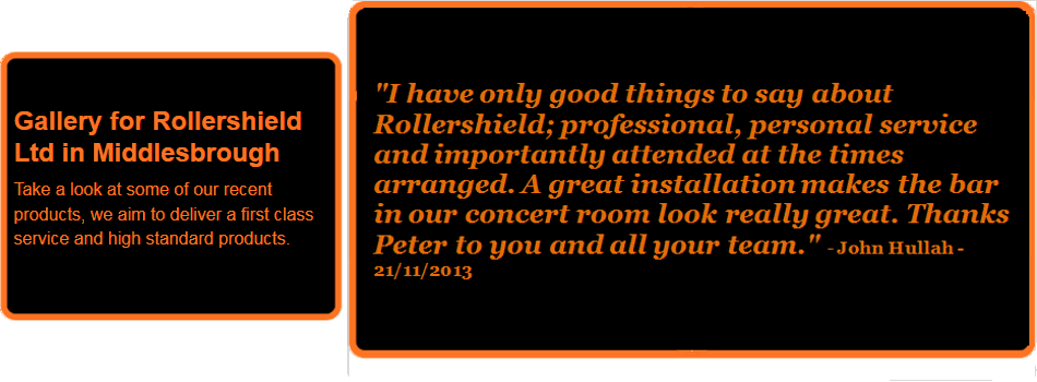 For garage doors in Middlesbrough call Rollershield Ltd