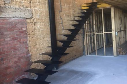 fabricated steel stairs
