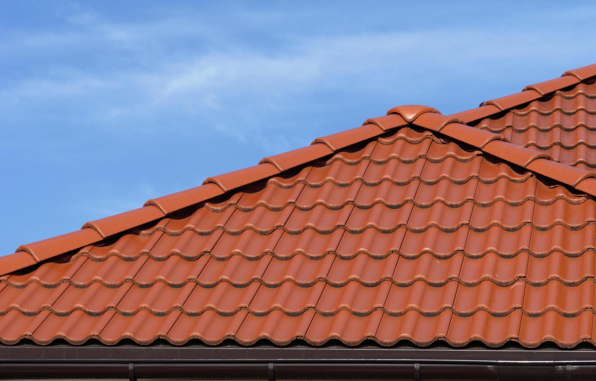 big house with roof tiles