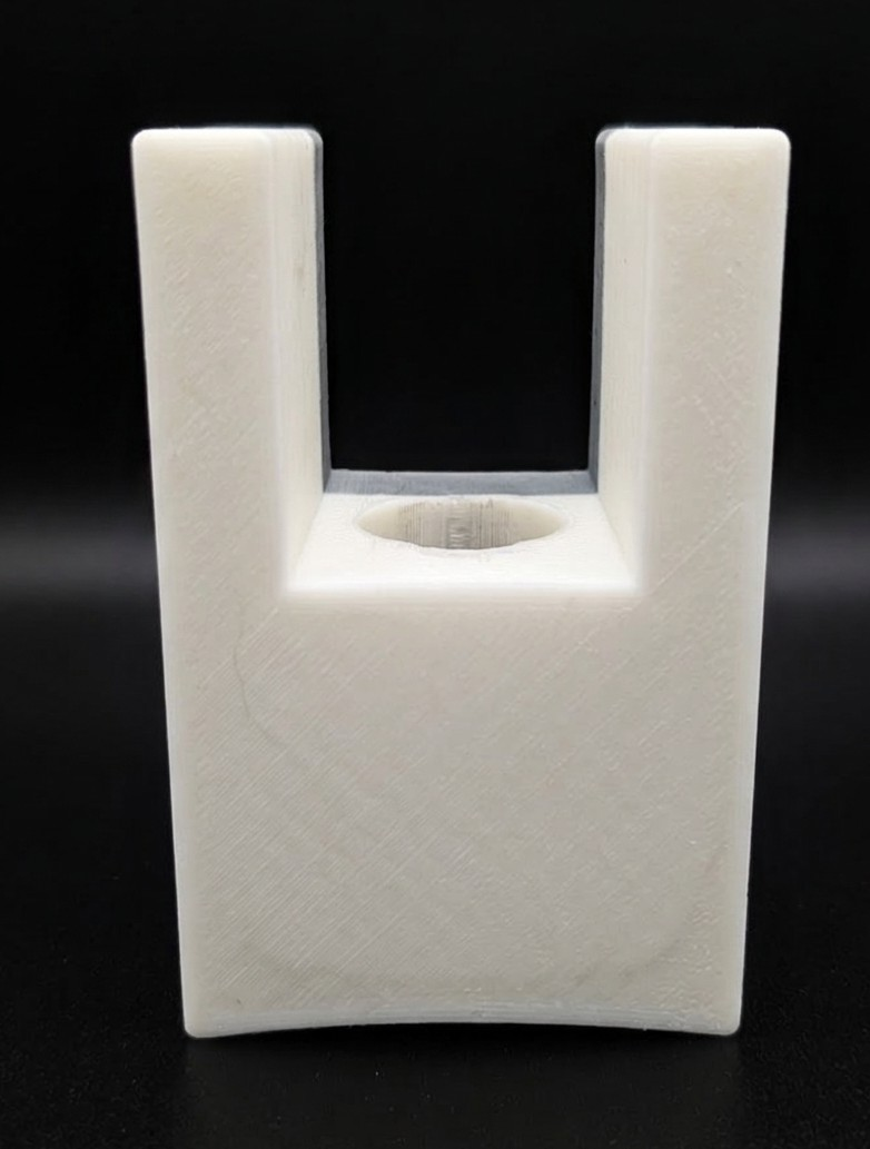 Rig-3d Een witte steun voor zonnescherm