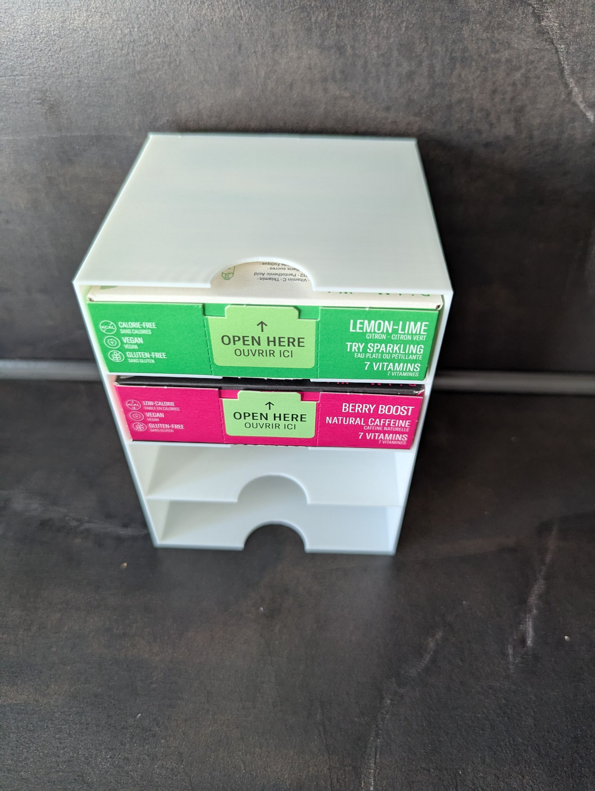 rig-3d waterdrop doosjes houder