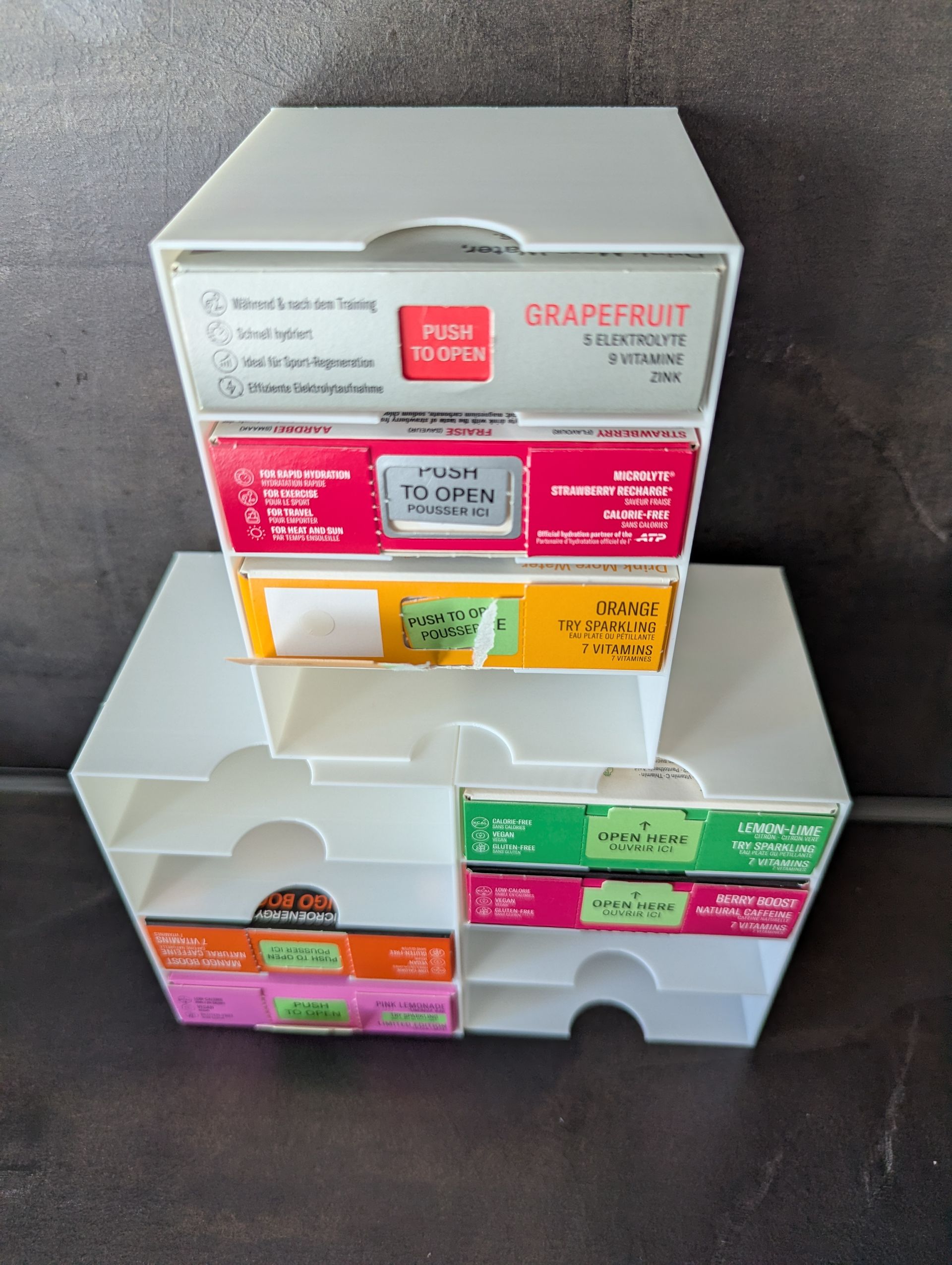 rig-3d waterdrop doosjes houder