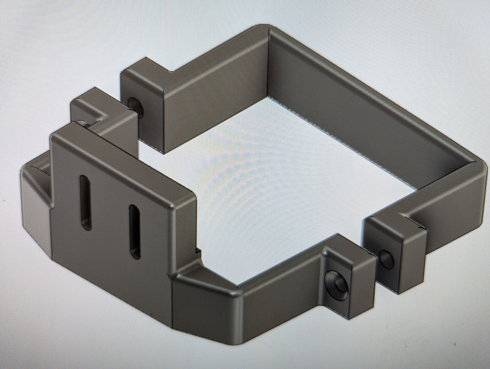 Rig-3d Grijze beugel voor Eufy camera bevestiging