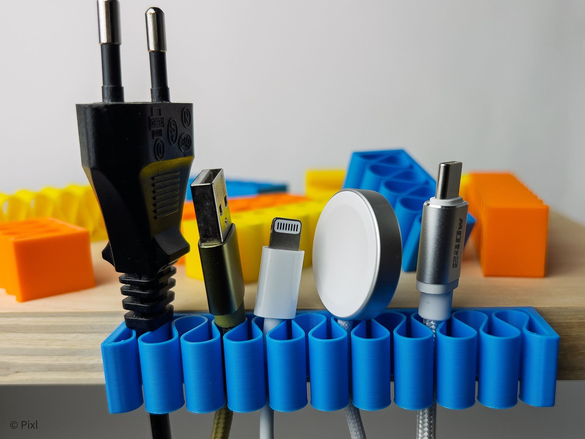 Rig-3d universele kabelhouder