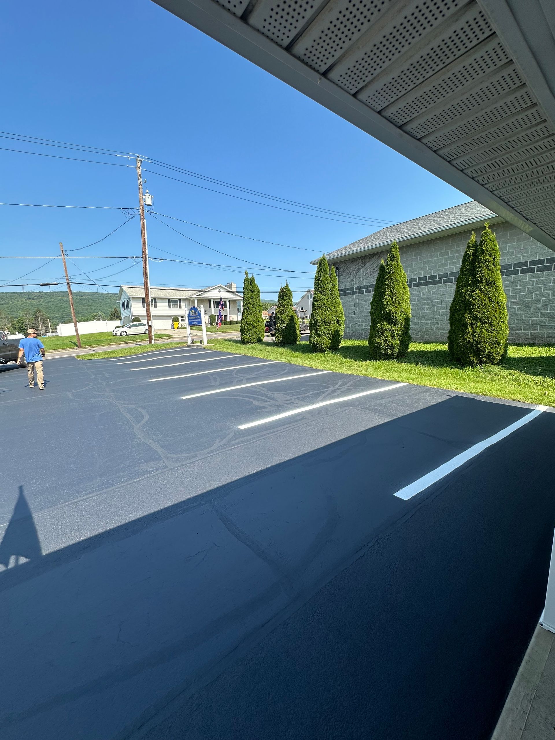 Line Stripe Painting in Olyphant, PA