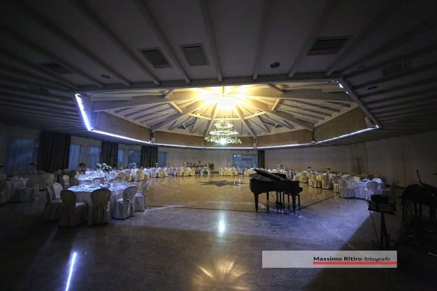 Sala eventi di un ristorante