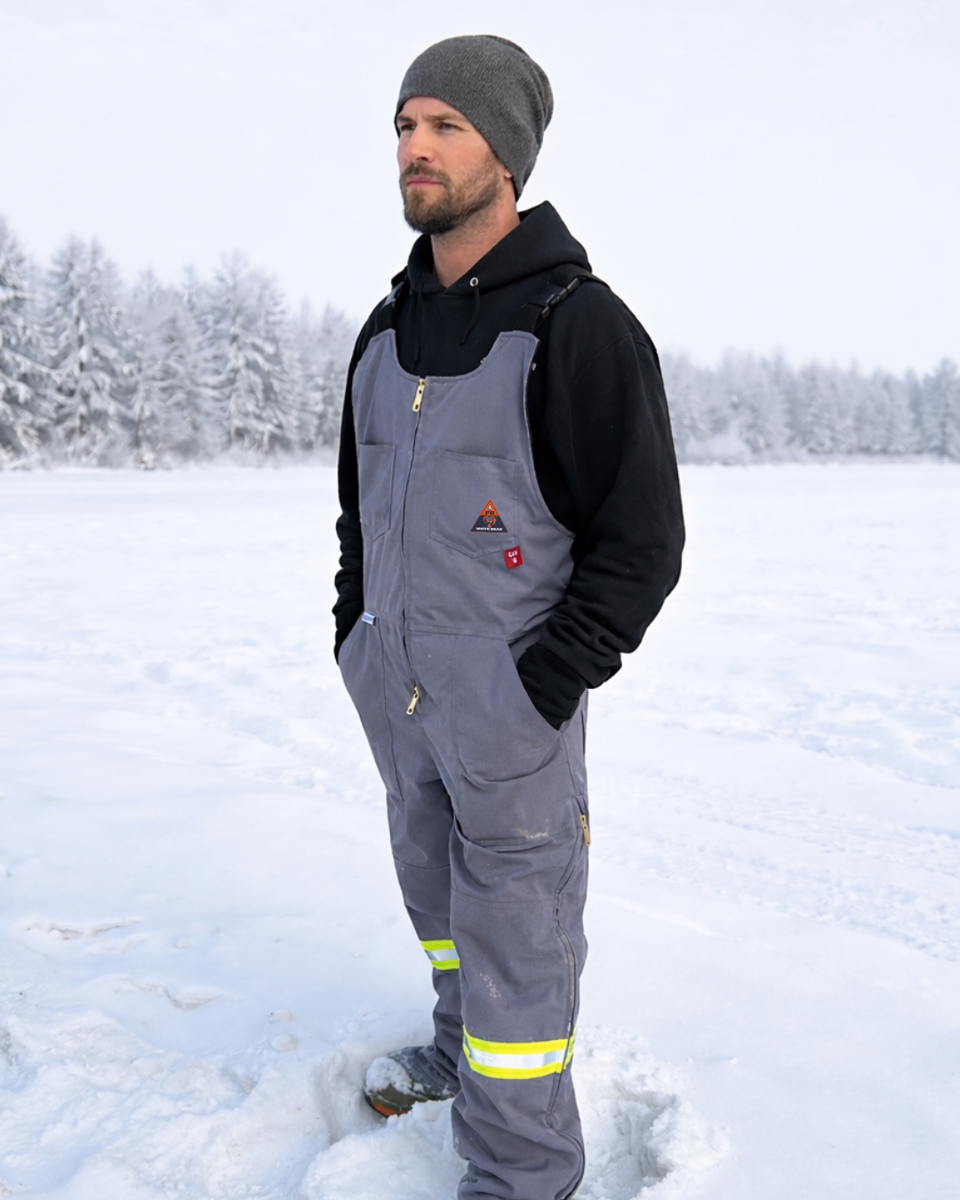 Gray Hydro Tech FR Bib