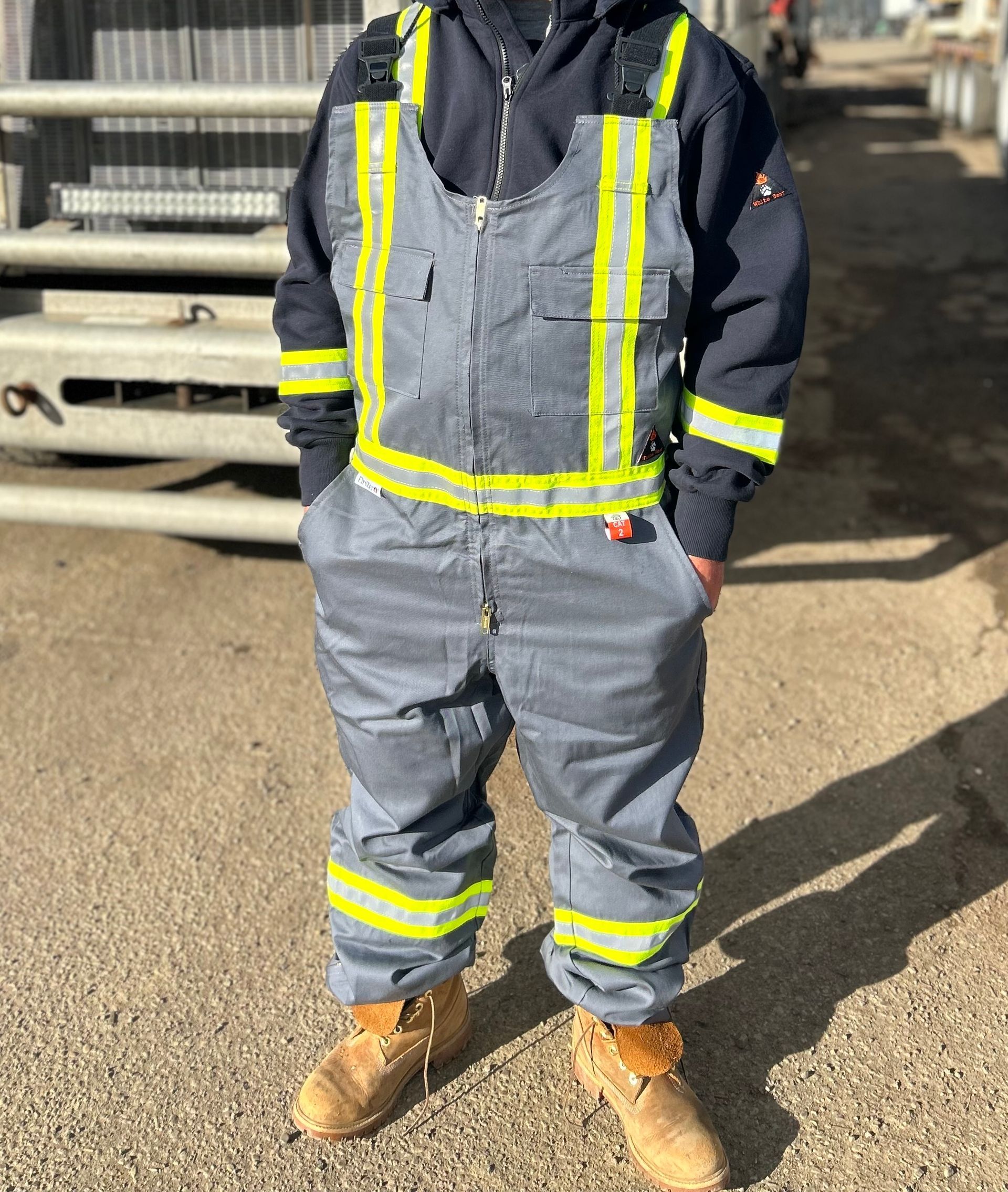 Gray Hydro Tech FR Bib