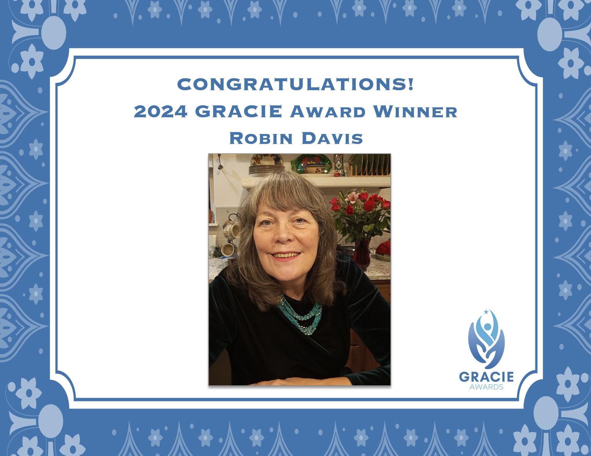 Robin Davis Celebrating Robin Davis: The 2024 GRACIE Award Winner