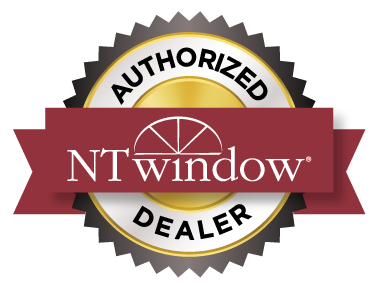 A seal that says authorized nt window dealer
