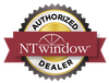 A seal that says authorized nt window dealer