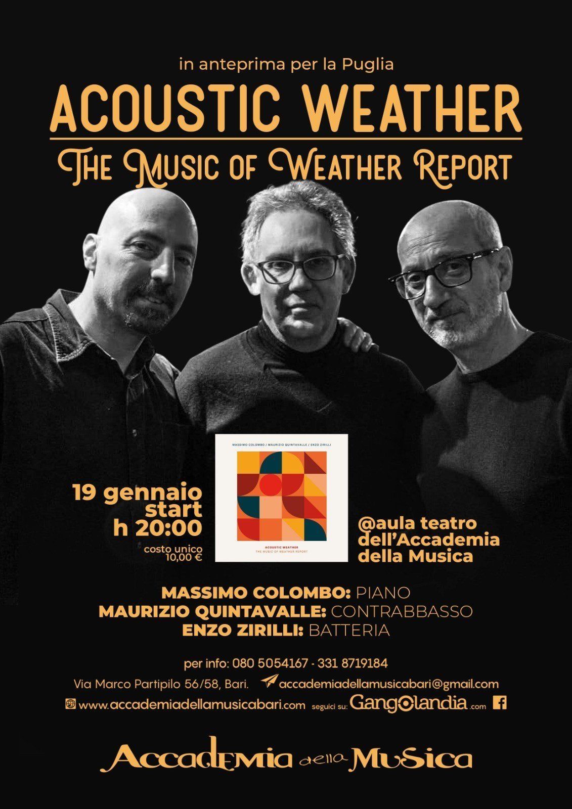 Evento Acoustic Weather