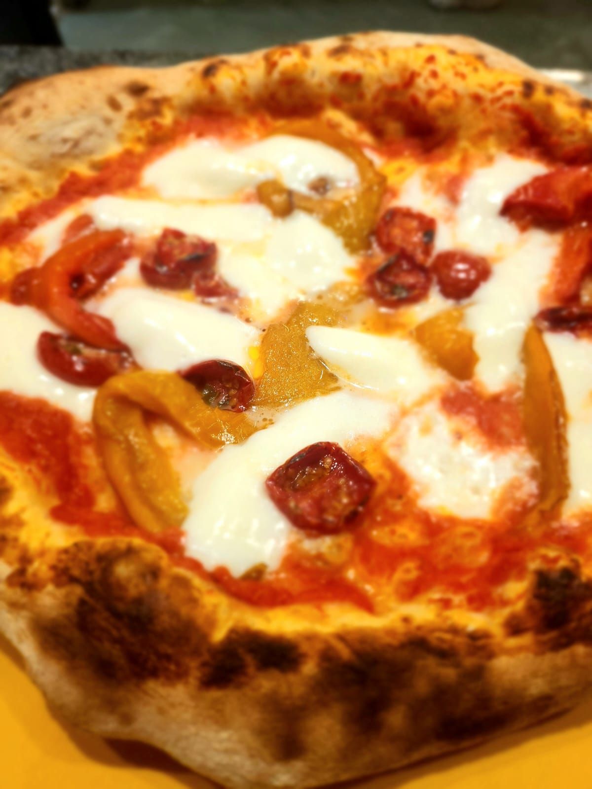 Pizza cotta a legna a Villafalletto