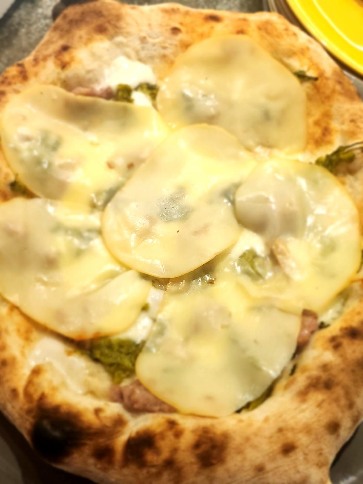 Pizza cotta a legna a Villafalletto