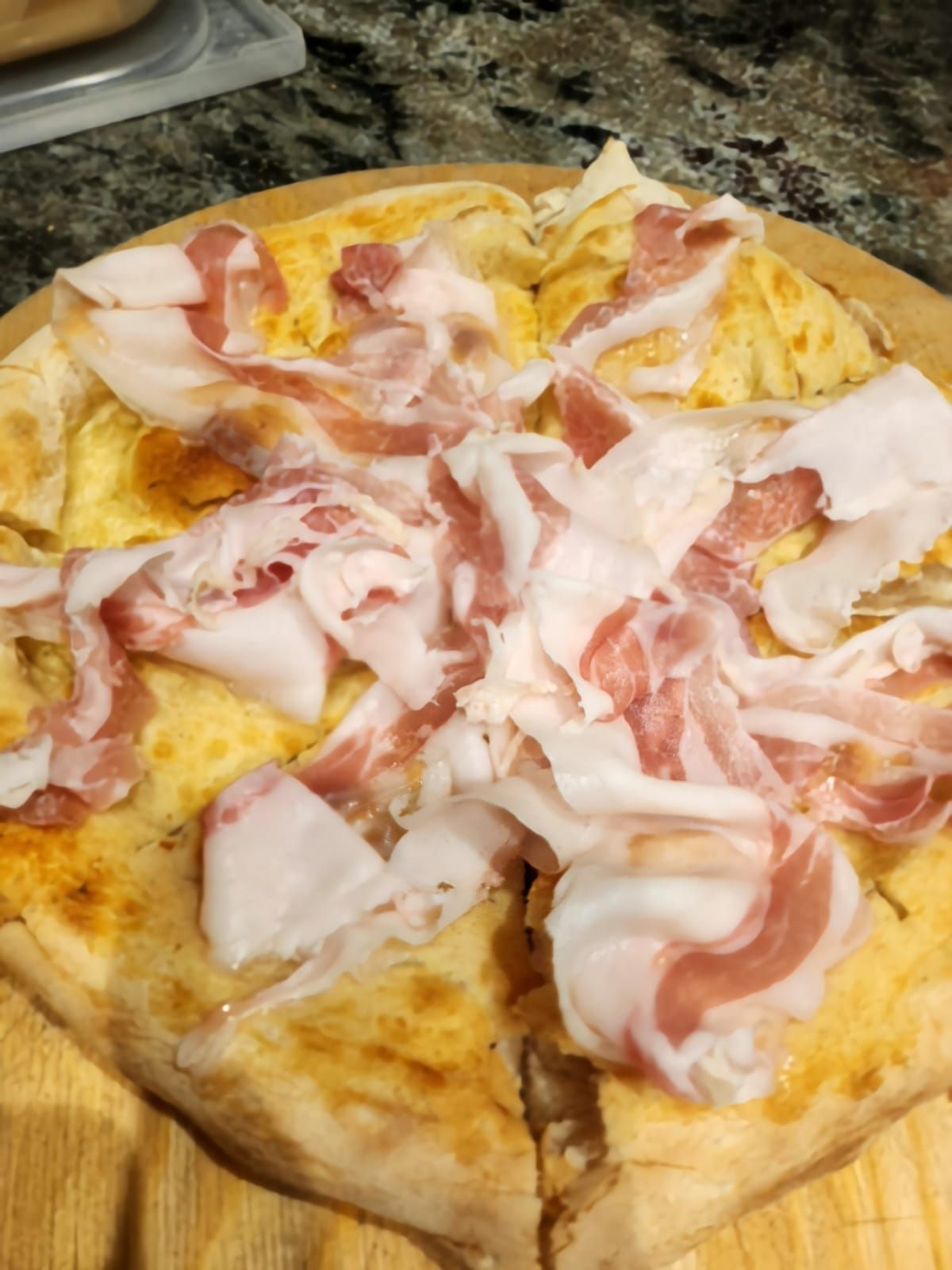 Pizza cotta a legna a Villafalletto