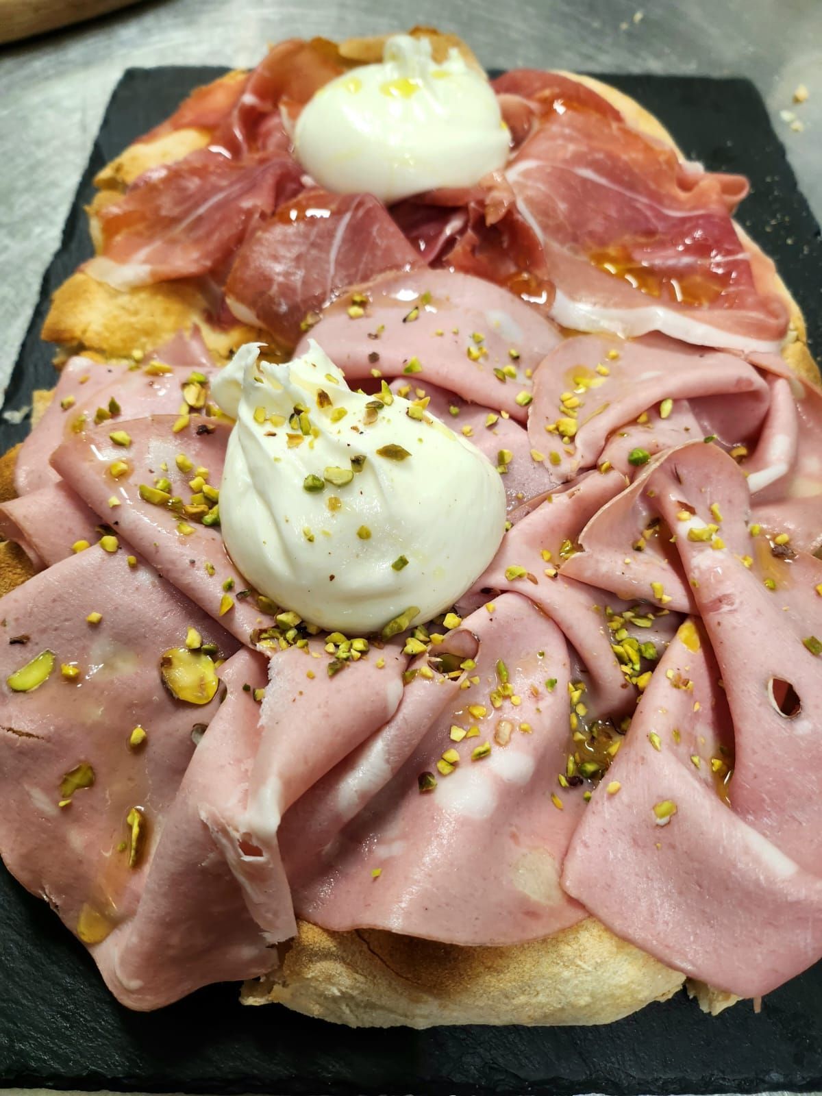 Pizza cotta a legna a Villafalletto