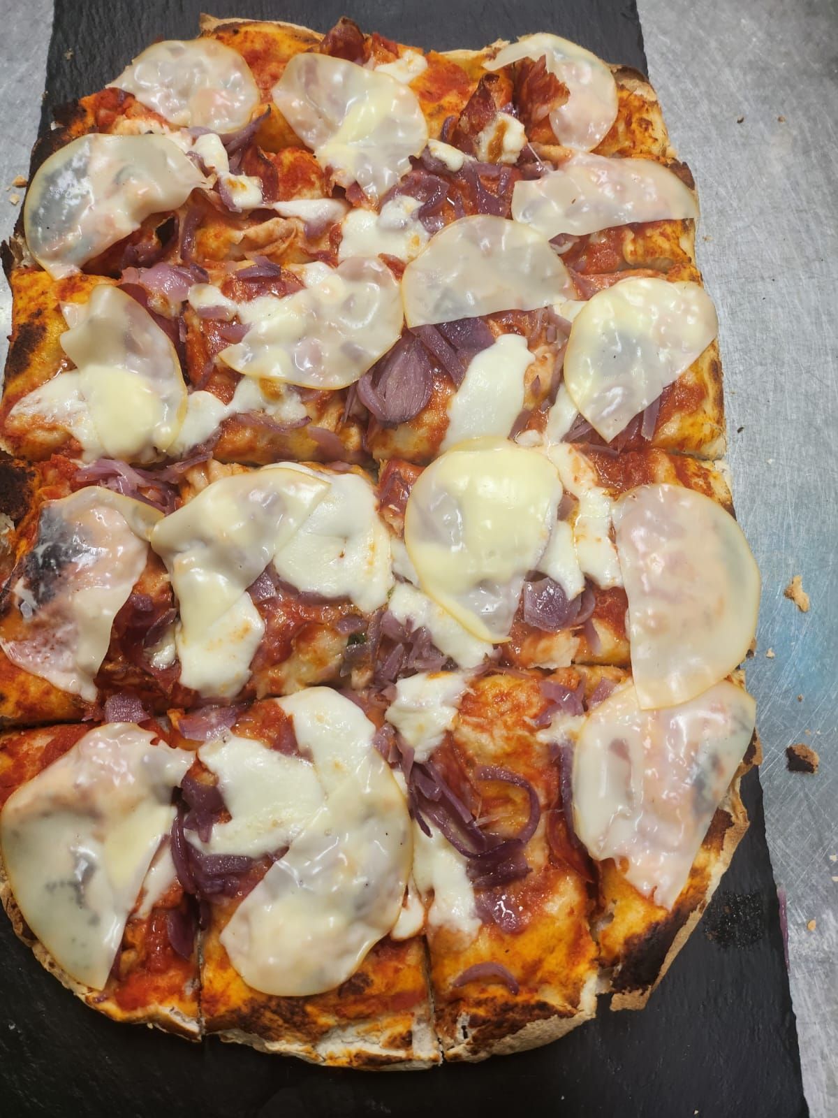 Pizza cotta a legna a Villafalletto