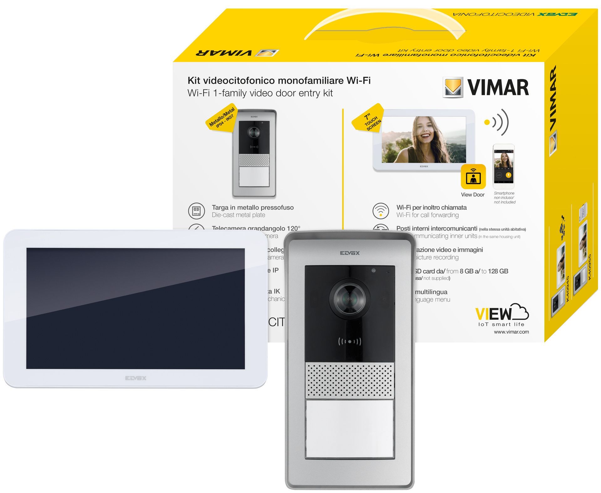 Vimar Video Intercom Kit With Indoor Monitor — Coastal Auto Doors & Gates In Palmwoods, QLD
