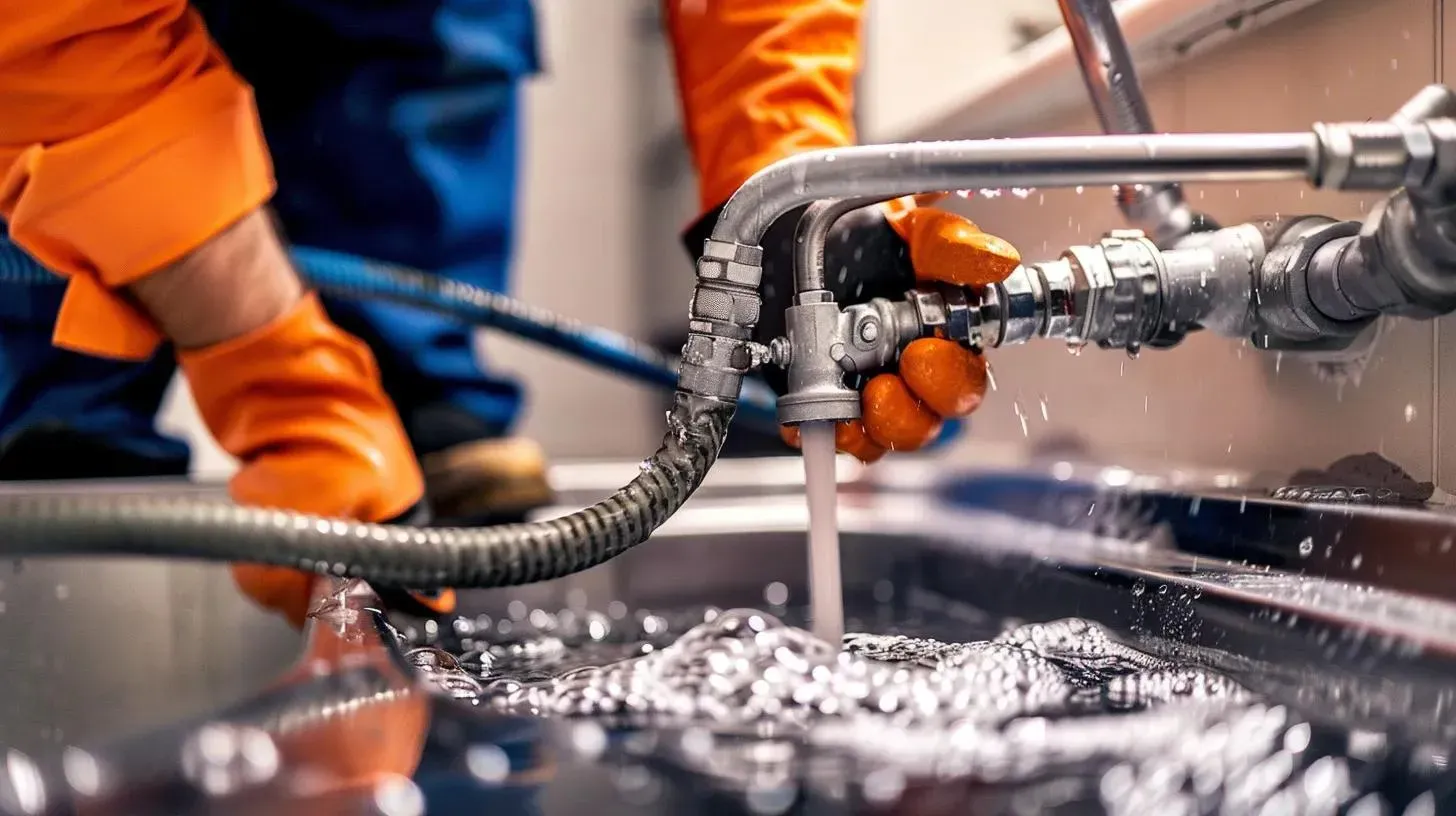 Professional drain cleaning