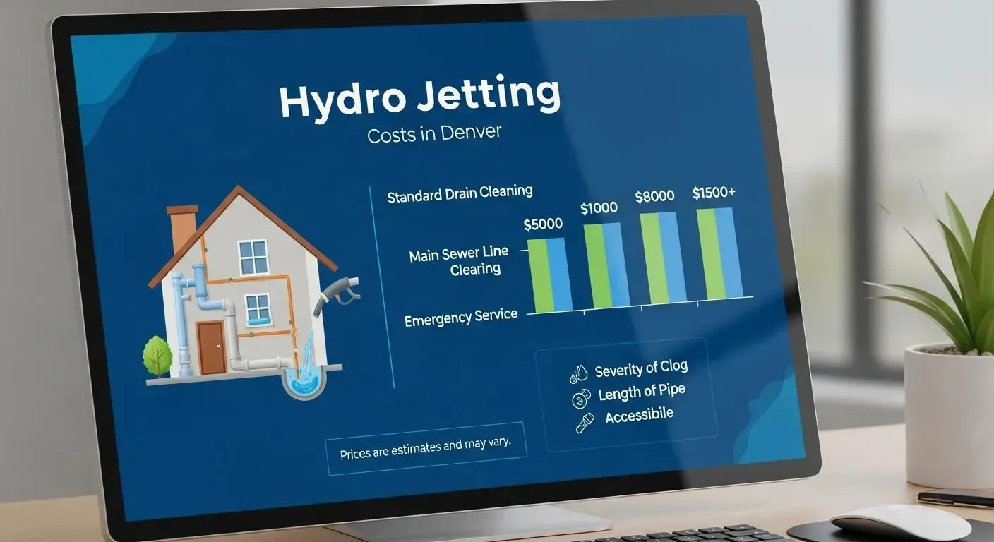 How Much Does Hydro Jetting Cost in Denver?