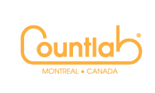 A logo for a company called countlab montreal canada