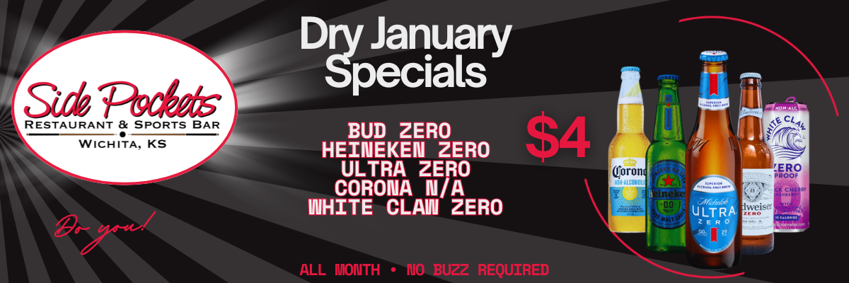 Dry January specials: non-alcoholic beers for $4.