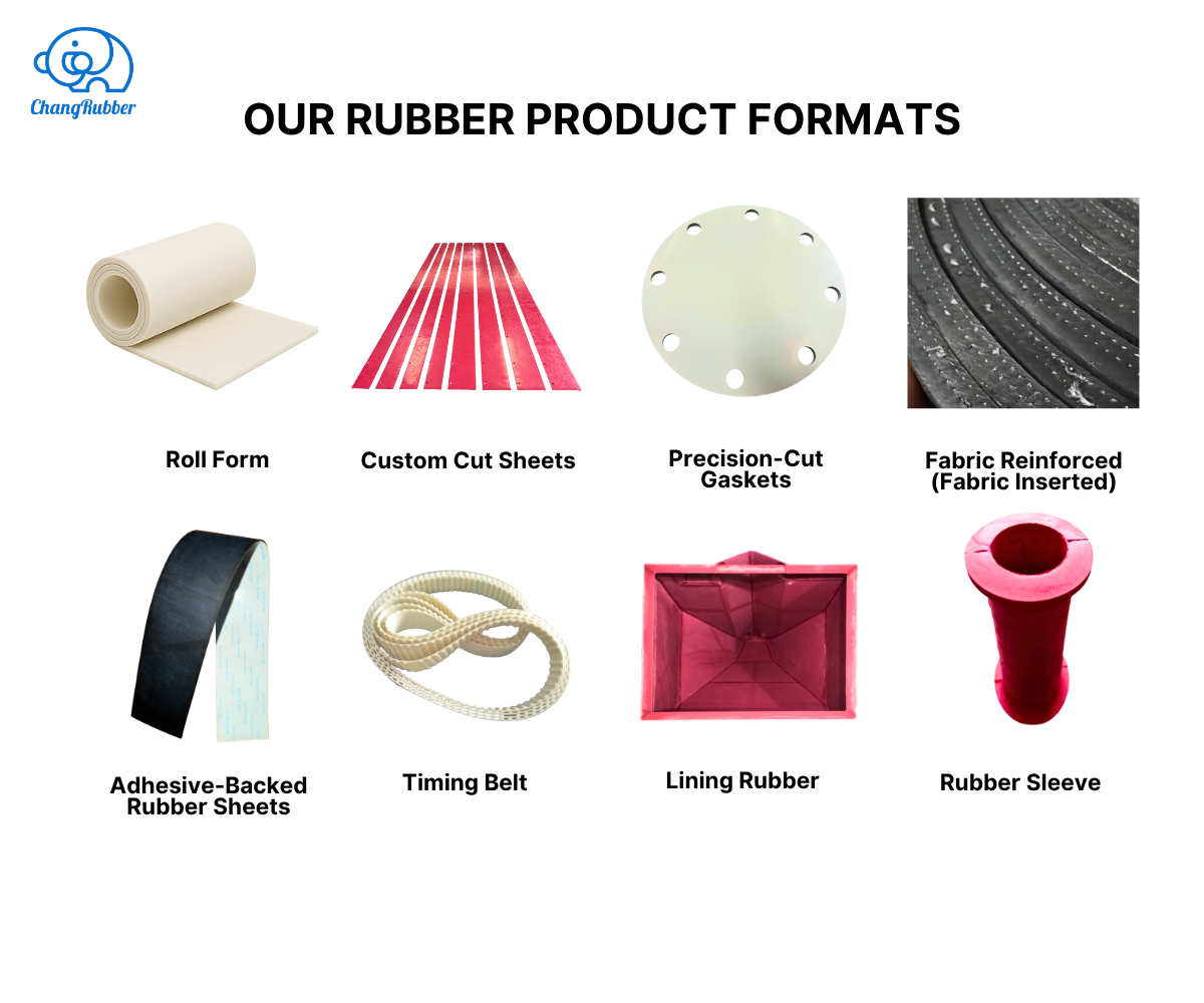 chang rubber products formats