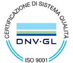 DNV GL ISO 9001 Certification logo
