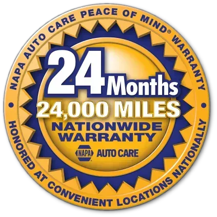 24month/24k mile NAPA Warranty | Transport Pro Tech Center