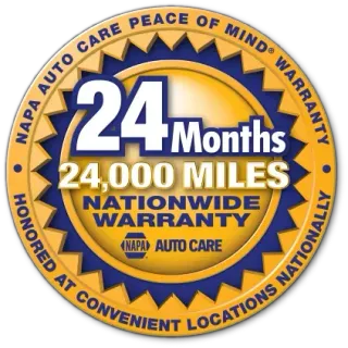 24month/24k mile NAPA Warranty | Transport Pro Tech Center