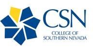 CSN logo: blue and yellow geometric flower graphic next to 