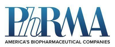 PhRMA logo: blue text on white background.